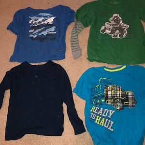 4 shirts for boys